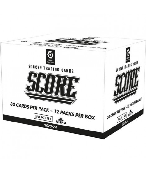Stickers - PANINI - CARTES SC SCORE TC LIGUE 1 2023/2024 - 12 pochettes de 30 cartes