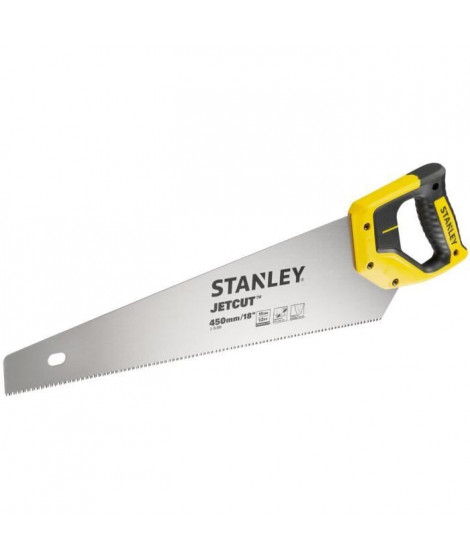 Scie Egoine - STANLEY - 2-15-595 - Jetcut - Coupe Fine - 450 mm