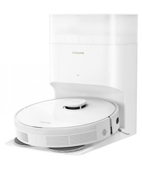 NEW DREAME L10sPlus - Robot Aspirateur Laveur avec Vidage Automatique - 5200 mAh - Aspiration de 7000 Pa - Sacs de 4L