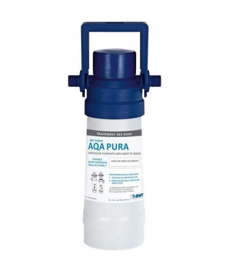 Filtre - BWT - AQA PURA - Filtre sous évier pour supprimer mauvais goût et odeurs