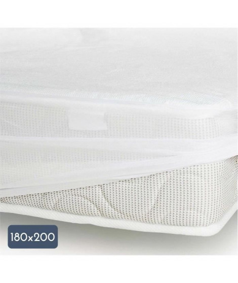 Protege-matelas - 180 x 200 cm x 25 cm - 100% Coton - 170 G/M2 - LOVELY HOME