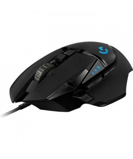 Souris gamer - Sans fil - Logitech G - G502 Hero - Noir