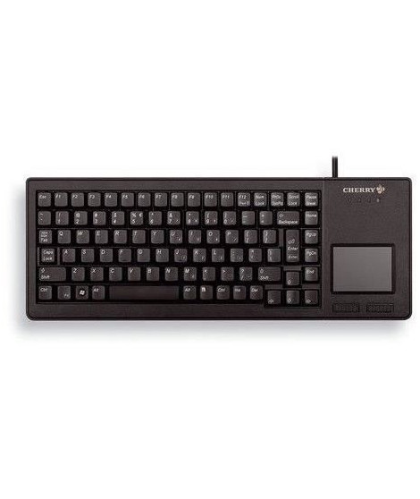 CHERRY Clavier Touchpad - Filaire - USB - Qwerty US - Noir