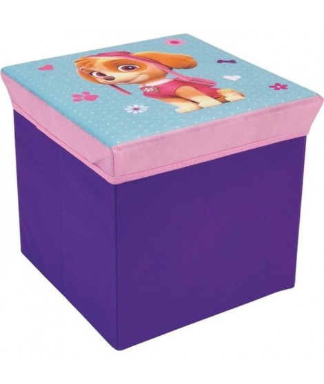Fun House Pat Patrouille fille tabouret de rangement pour enfant