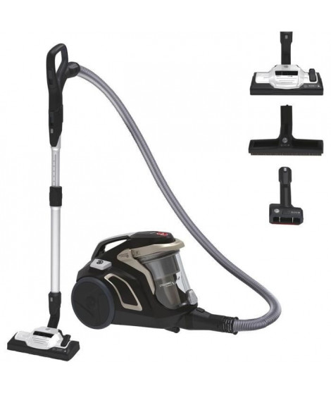 Aspirateur Traineau Sans Sac - HOOVER - HP720PET - 850 W - 68 dBA - Cassette 2 L - Spécial parquet et animaux