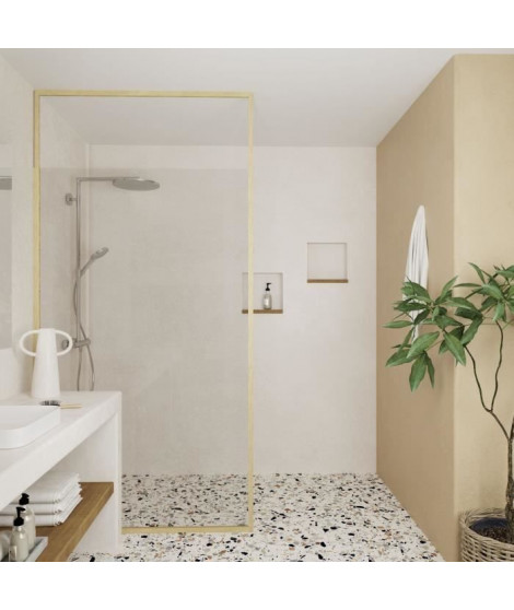 Paroi fixe - GELCO - ONLY effet bois - 100 x 210 / 265