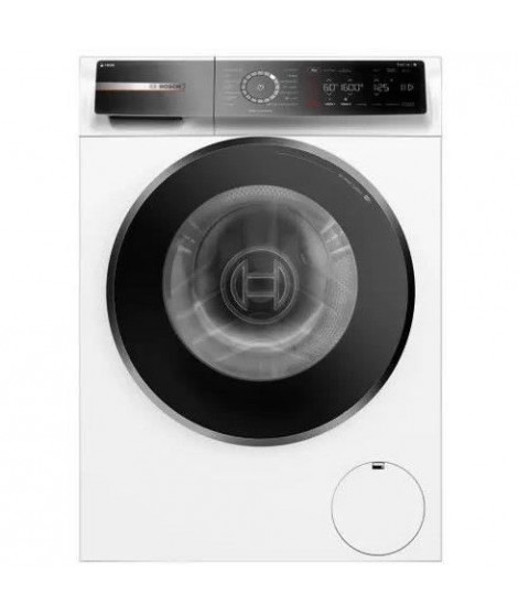 Lave-linge hublot - BOSCH SER8 - WGB256A0FR - 10,0 kg - 1.600 Tr/min - Moteur Induction - L60cm - Blanc