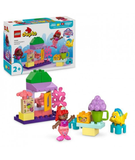 LEGO DUPLO | Disney 10420 Le stand de café d'Ariel et de Polochon - Set La Petite Sirene