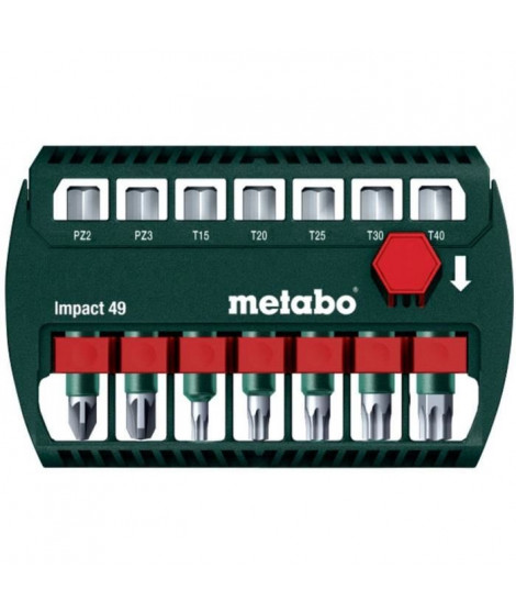 Assortiment d'embouts Impact - METABO - Accessoires de visseuse