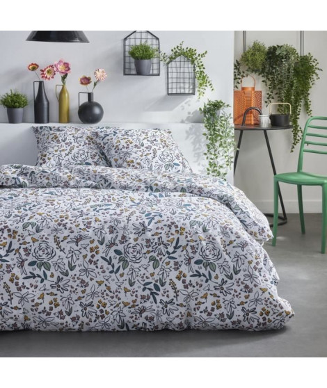 Parure de lit 2 personnes - TODAY - Sunshine 16.10 - 220 x 240 cm - 100% Coton imprimé