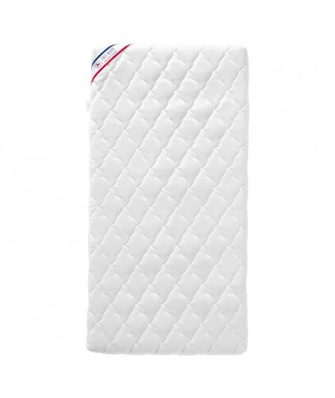 Matelas Bébé Parfait - 60x120x10 cm - 2 Faces : Été / Hiver - Déhoussable - Anti Acarien