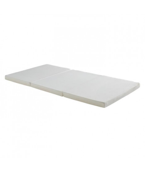 Matelas de Voyage Bébé - Pliant - 60x120x4 cm - Pliable : Idéal pour couchage d'appoint - Déhoussable