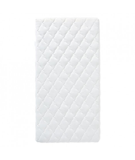 Matelas Bébé Bamboo - 70x140x10 cm - Viscose Douce - Déhoussable - Sans traitement chimique