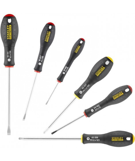 Jeu de 7 Tournevis - STANLEY FATMAX - FMHT0-62627 - Electricien + Mecanicien + Phillips