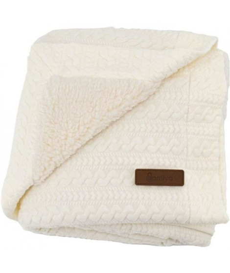 Couverture - DOMIVA - BOUBOU - Double face - 75x100 cm