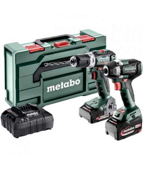 Machines sans fil Set - METABO - Combo Set 2.9.2 18V - MetaBOX 145 L