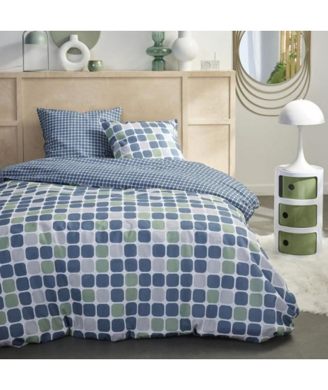 Parure de lit 2 personnes - TODAY - Sunshine 16.18 - 240 x 260 cm - 100% Coton imprimé