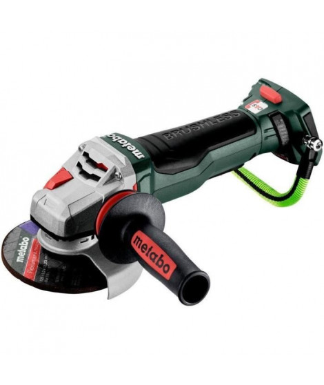Meuleuse d'angle sans fil - METABO - WPBA 18 LTX BL 15-125 Quick DS - 18 V - MetaBOX 165 L