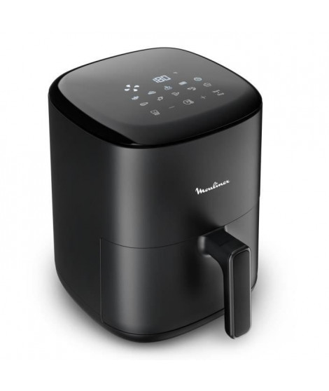 MOULINEX Easy Fry Compact, Friteuse sans huile, 3 L, 4 personnes, 10 Programmes automatiques, Ecran digital, Air fryer EZ145820
