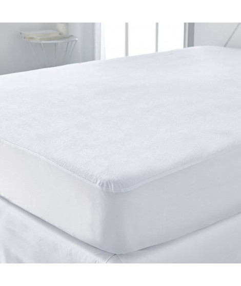 Protege matelas imperméable - TODAY - Essential - Pour lit 2 personnes - 140 x 190 cm a bouillir