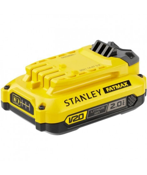 Batterie - STANLEY FATMAX V20 - SFMCB202-XJ - 18V 2Ah