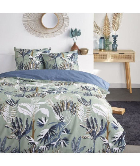 Parure de lit 2 personnes - TODAY - Sunshine 15.1 - 220 x 240 cm - 100% Coton imprimé