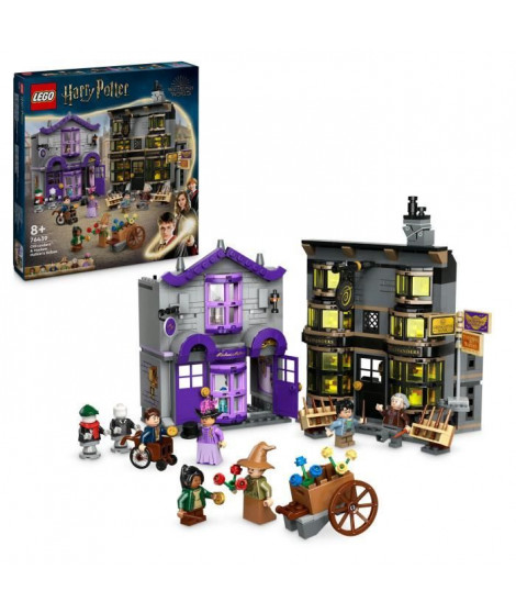 LEGO Harry Potter 76439 Ollivander et Madame Guipure, pret-a-porter pour mages et sorciers