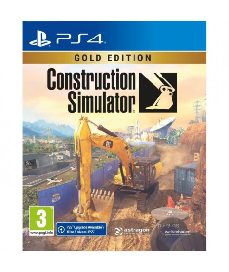 Construction Simulator - Jeu PS4 - Gold Edition