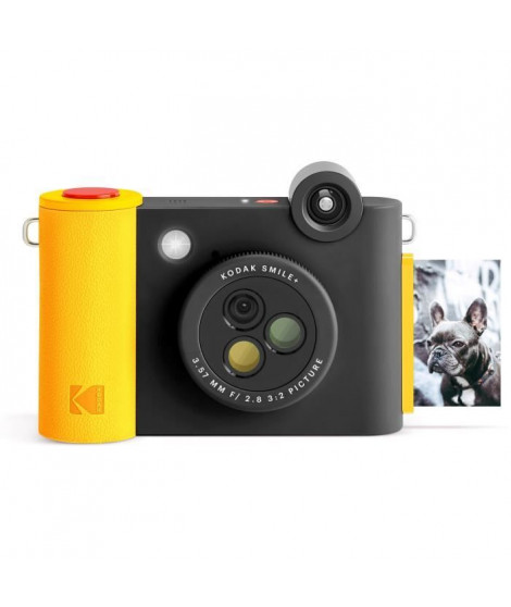Appareil Photo numérique a Impression instantanée - KODAK - Smile+ - Noir