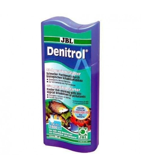 JBL Bactéries Denitrol - Pour aquarium - 250ml