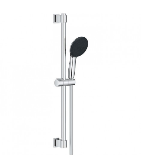 Ensemble de douche avec pommeau 2 jets, barre 60cm et flexible 1,75m - GROHE Vitalio Start 110 27948001 - Economie d'eau - Ch…