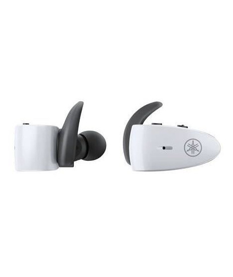 Écouteurs Sport Bluetooth Truly Wireless avec Confort d'écoute - YAMAHA - TW-ES5AWH - Blanc