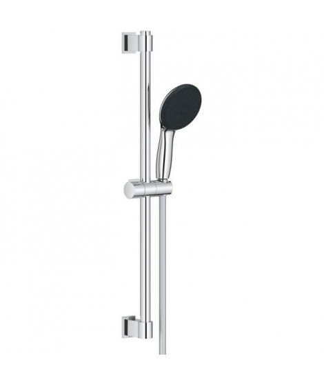 Ensemble de douche avec pommeau 3 jets, barre et flexible - GROHE Vitalio Start 110 26032001 - Sélection facile - Economie d'eau