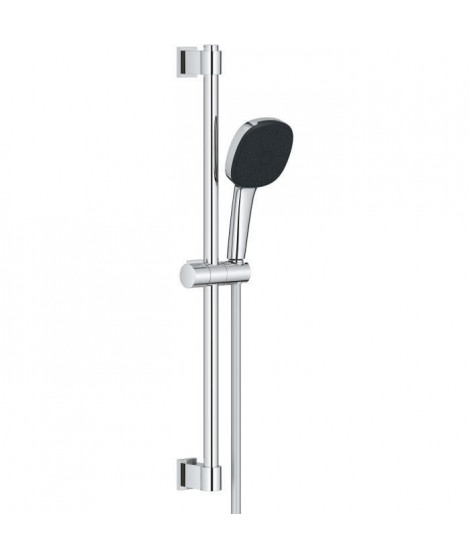 Ensemble de douche avec pommeau 3 jets, barre et flexible - GROHE Vitalio Comfort 110 26096001 - Sélection facile - Economie …