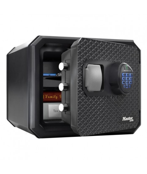 Coffre-fort sécurité MASTERLOCK FPW082FTCML - Ignifugé et résistant a l'eau - Combinaison électronique - Format L