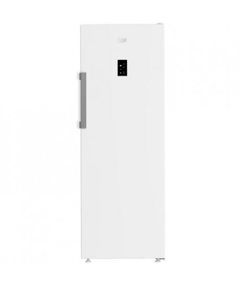 Congélateur armoire pose libre - BEKO - B3RFNE294W - Froid ventilé - E - 260 L - Autonomie : 11 h - 75,4 x 59,7 x 170,5 cm - …