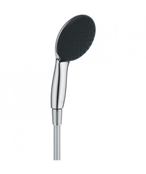 Ensemble flexible et pommeau de douche 1 jet (Pluie) - GROHE Vitalio Start 110 26720001 - Sélection facile - Economie d'eau