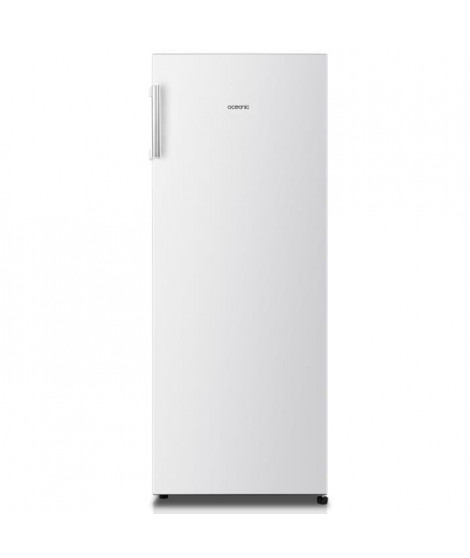 Congélateur armoire  165L -Froid statique - Classe E - Blanc - L55 cm x H143 cm