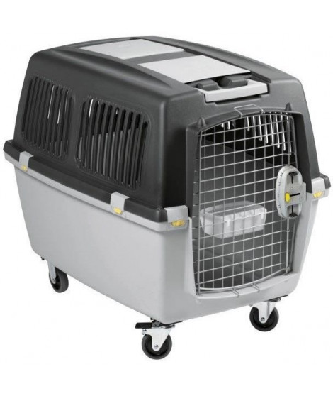 Box de transport - KERBL - Gulliver Mega - 70 x 50 x 51 cm - Gris
