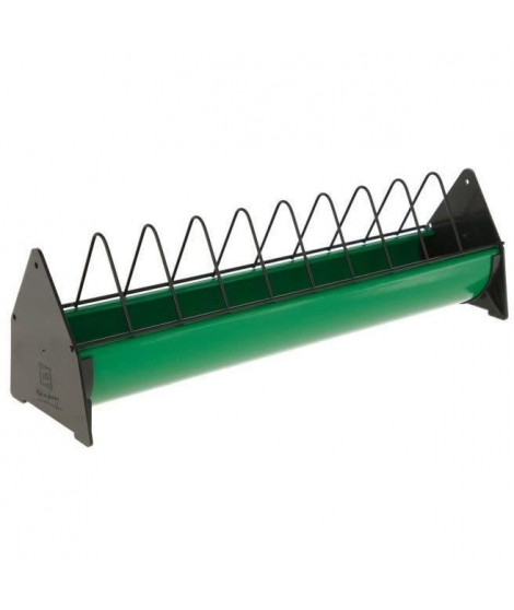 Mangeoire jeunes poules - KERBL - Vert / Noir, 50 x 10 cm