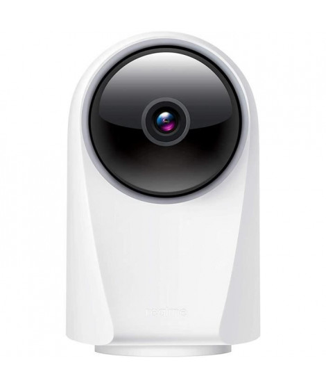 Caméra de surveillance REAL ME SMART - Vision a 360° - Infrarouge - Détection de mouvement - Blanc