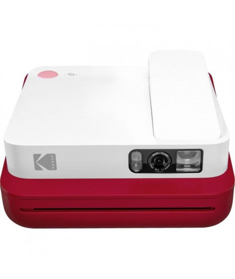 Appareil photo instantané et imprimante Bluetooth - KODAK - SMILE CLASSIC 2 en 1 - Rouge et Blanc