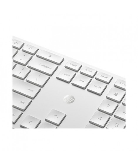 HP 650 - ensemble clavier et souris - Français  AZERTY- blanc