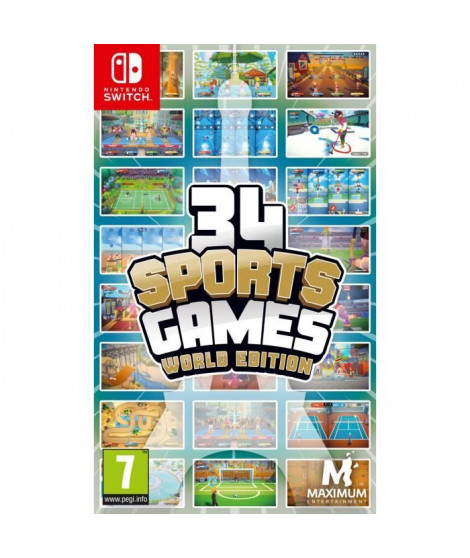 34 Sports Games World Edition - Jeu Nintendo Switch