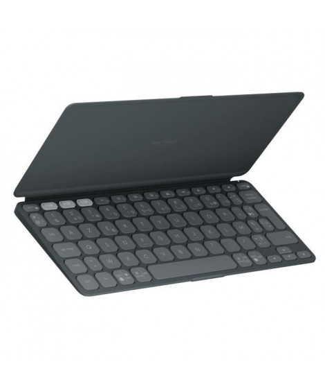 Clavier portable - Sans fil - Logitech - Keys-To-Go 2 - pour Tablette -  AZERTY - Graphite