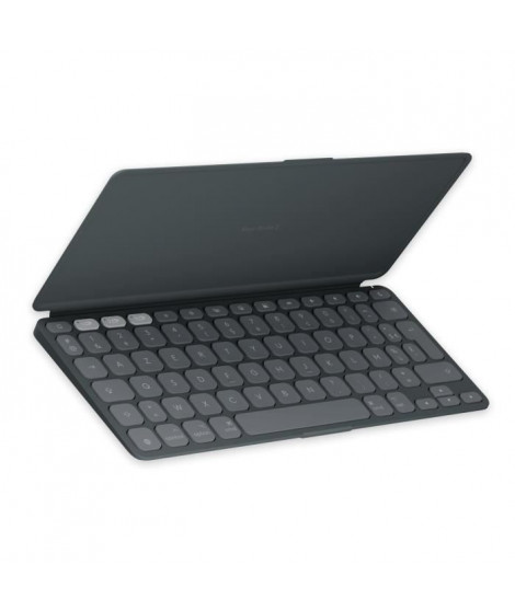 Clavier portable - Sans fil - Logitech - Keys-To-Go 2 - pour Ipad - AZERTY - Graphite
