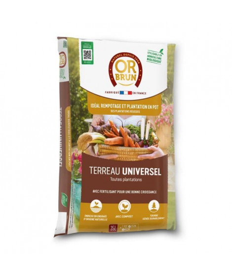 Terreau universel - OR BRUN - OBRTUNI35N - 35 L