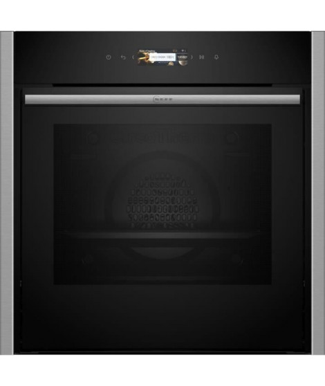 Four multifonction intégrable - EcoBack Slide&Hide - NEFF N70 - B54CR31N0 - Noir - 71 l - 59,5 x 59,6 x 54,8 cm