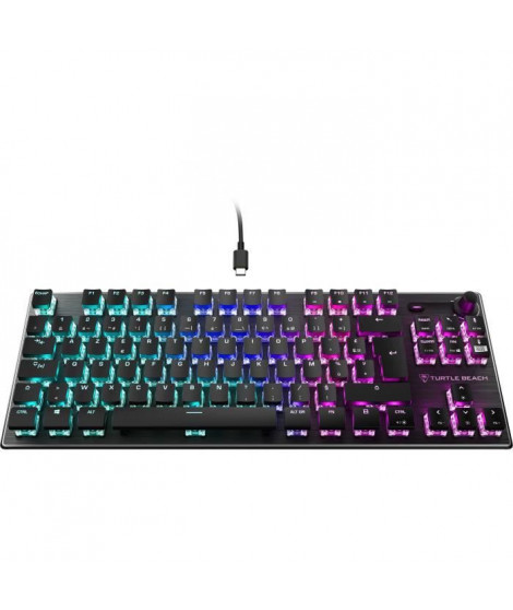 Clavier gaming RGB mécanique compact - TURTLE BEACH - Vulcan TKL - Noir
