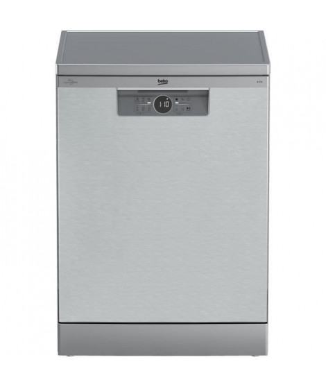 Lave-vaisselle pose libre BEKO BDFN26421S - 14 couverts - Standard - L60cm - 46dB - Gris